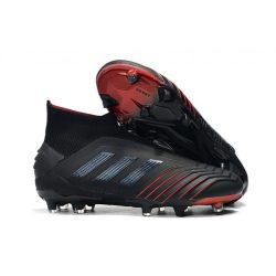 adidas Archetic Predator 19+ FG Zapatos - Negro Rojo_1.jpg